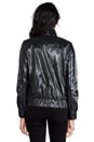 view 4 of 5 Athletic Jacket in Black Shiny