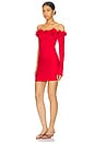 view 3 of 4 Selvaggio Mini Dress in Red