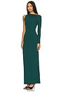 view 3 of 4 Negrete Dress in Emerald Green