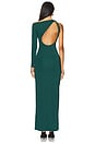 view 4 of 4 Negrete Dress in Emerald Green