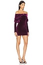 view 2 of 3 VESTIDO LEONE in Plum