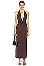 view 1 of 3 Lirio Maxi Dress in Brown