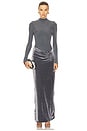 view 1 of 4 Borelli Dress in Stone