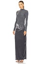 view 2 of 4 Borelli Dress in Stone
