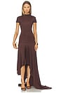 view 1 of 3 Cardozo Dress in Brown