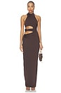 view 1 of 3 Tempus Maxi Dress in Habano