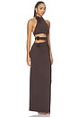 view 2 of 3 Tempus Maxi Dress in Habano