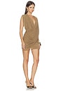 view 2 of 4 MINIVESTIDO VELUM  in Tawny