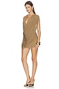 view 3 of 4 MINIVESTIDO VELUM  in Tawny