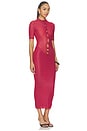 view 2 of 3 Alma Maxi Dress in Merlot