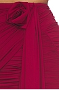 view 6 of 6 Calma Skirt in Carmesi