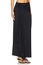 view 2 of 6 FALDA MAXI CRISOL in Black