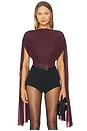 view 1 of 5 Burano Bodysuit in Vino
