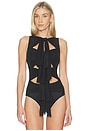 view 2 of 5 Nebbia Bodysuit in Basalto