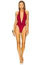 view 1 of 3 Cipres One Piece Swimsuit in Carmesi