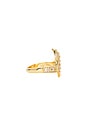 view 2 of 3 Pave Snake Ring in Gold