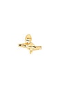 view 3 of 3 Pave Snake Ring in Gold