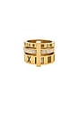 view 1 of 3 Roman Numeral Ring in Gold