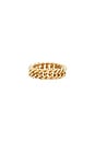 view 1 of 3 Chain Link Ring in Gold
