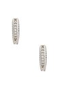 view 3 of 3 Charlotte Hoops Earring in Silver
