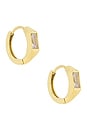 view 1 of 3 PENDIENTES DE ARO CHLOE in Gold