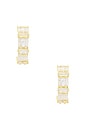 view 3 of 3 Eclat Hoops Earring in Gold