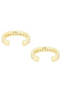 view 3 of 3 Lumen Ear Cuff Earrings in Gold