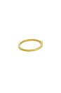 view 2 of 3 Micro Signet Ring in Gold