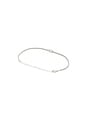 view 3 of 3 Pear Drop Tennis Bracelet in Silver