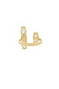 view 3 of 4 BAGUE SERAPHINE in Gold