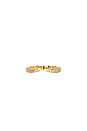 view 1 of 3 Open Rivet Ring in Gold