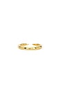 view 3 of 3 Open Rivet Ring in Gold