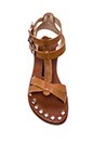 view 3 of 5 KM Gladiator Sandal in Cognac