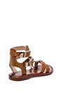 view 4 of 5 KM Gladiator Sandal in Cognac