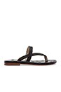view 1 of 5 Love Sandal in Black in Black Cavash