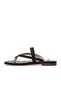 view 5 of 5 Love Sandal in Black in Black Cavash