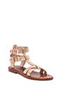 view 2 of 5 KM Gladiator Sandal in Rosegold Souffle