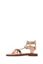 view 5 of 5 KM Gladiator Sandal in Rosegold Souffle