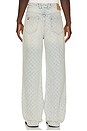 view 3 of 6 Monogram Ocean Washed Jeans in Pale Blue