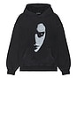 view 4 of 4 Ghost Of Love Hoodie in Black
