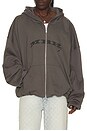 view 1 of 4 SWEAT À CAPUCHE INFLATED in Washed Grey
