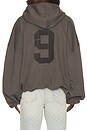 view 2 of 4 SWEAT À CAPUCHE INFLATED in Washed Grey