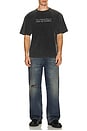 view 3 of 4 Basic T-Shirt in Washed Black