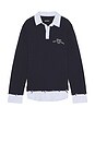 view 4 of 5 2in1 Varsity Polo in Navy