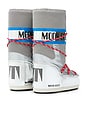 view 2 of 2 Kids Icon Space Racing Boot in Silver, Blue, & Red