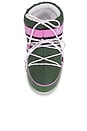 view 4 of 5 Icon Low Space Racing Boot in Forest Green, Silver & Pink