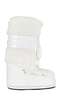 view 1 of 5 Icon Faux Fur Boot in Optical White