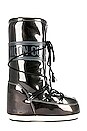 view 1 of 5 Icon Vinile Met Boot in Black