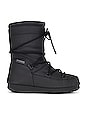 view 1 of 5 BOTTINES MID RUBBER in Black