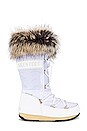 view 1 of 5 Monaco High Boot in White